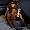 -2010년 4월 1일 저녁 서울 덕수궁 대한문 앞에서 천안함 실종자의 무사귀환과 진상규명을 요구하며 1인 촛불시위를 하고 녹색연합 최승국 사무처장을 경찰이 에워싸고 있다.