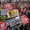 -경제위기 고통전가 G20에 반대하는 목소리가 서울 도심에서 울려퍼지다.