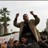 -지난 2월 1일 이집트 카이로 타흐리르 광장에 모인 수백만명의 시위대가 무바라크 퇴진을 요구하고 있다.