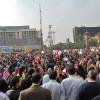 -지난 2월 1일 이집트 카이로 타흐리르 광장에 모인 수백만명의 시위대가 무바라크 퇴진을 요구하고 있다.