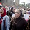 -2월 7일 타흐리르 광장에 대학 교수들이 나와 민주화 시위를 지지했다.