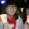 -15일 오후 6시 서울 중구 대한문 앞에서 ‘OCCUPY 서울, 국제행동의 날’ 시위에서 참가자들이 구호를 외치고 있다. 