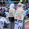 -6월 10일 오후 서울 시청역 인근 세종대로에서 윤석열 퇴진 집회가 열리고 있다.